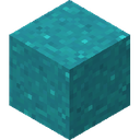 Cyan Concrete Powder.png: Inventory sprite for Cyan Concrete Powder in Minecraft as shown in-game linking to Cyan Concrete Powder with description: Cyan Concrete Powder