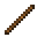 Stick.png: Inventory sprite for Stick in Minecraft as shown in-game linking to Stick with description: Stick