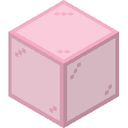 Pink Stained Glass.png: Inventory sprite for Pink Stained Glass in Minecraft as shown in-game linking to Pink Stained Glass with description: Pink Stained Glass