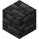 Cracked Deepslate Tiles.png: Inventory sprite for Cracked Deepslate Tiles in Minecraft as shown in-game linking to Cracked Deepslate Tiles with description: Cracked Deepslate Tiles