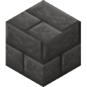 Deepslate Bricks.png: Inventory sprite for Deepslate Bricks in Minecraft as shown in-game linking to Deepslate Bricks with description: Deepslate Bricks