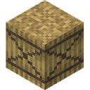 Hay Bale.png: Inventory sprite for Hay Bale in Minecraft as shown in-game linking to Hay Bale with description: Hay Bale
