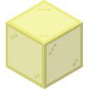 Yellow Stained Glass.png: Inventory sprite for Yellow Stained Glass in Minecraft as shown in-game linking to Yellow Stained Glass with description: Yellow Stained Glass