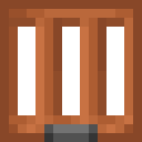 Acacia Trapdoor.png: Inventory sprite for Acacia Trapdoor in Minecraft as shown in-game