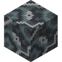 Gray Glazed Terracotta.png: Inventory sprite for Gray Glazed Terracotta in Minecraft as shown in-game linking to Gray Glazed Terracotta with description: Gray Glazed Terracotta