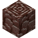 Ancient Debris.png: Inventory sprite for Ancient Debris in Minecraft as shown in-game with description: Ancient Debris