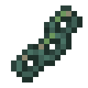Weathered Copper Chain.png: Inventory sprite for Weathered Copper Chain in Minecraft as shown in-game linking to Weathered Copper Chain with description: Weathered Copper Chain