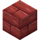 Cinnabar Brick Stairs.png: Inventory sprite for Cinnabar Brick Stairs in Minecraft as shown in-game