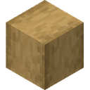 Stripped Oak Wood.png: Inventory sprite for Stripped Oak Wood in Minecraft as shown in-game linking to Stripped Oak Wood with description: Stripped Oak Wood