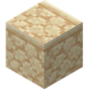 Sandstone Wall.png: Inventory sprite for Sandstone Wall in Minecraft as shown in-game linking to Sandstone Wall with description: Sandstone Wall