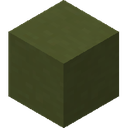 Green Terracotta.png: Inventory sprite for Green Terracotta in Minecraft as shown in-game linking to Green Terracotta with description: Green Terracotta