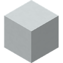 White Concrete.png: Inventory sprite for White Concrete in Minecraft as shown in-game linking to White Concrete with description: White Concrete