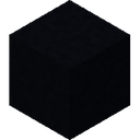 Black Concrete.png: Inventory sprite for Black Concrete in Minecraft as shown in-game linking to Black Concrete with description: Black Concrete