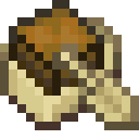 Birch Boat with Chest.png: Inventory sprite for Birch Boat with Chest in Minecraft as shown in-game linking to Birch Boat with Chest with description: Birch Boat with Chest