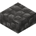 Cobbled Deepslate Slab.png: Inventory sprite for Cobbled Deepslate Slab in Minecraft as shown in-game