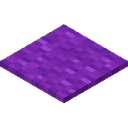 Purple Carpet.png: Inventory sprite for Purple Carpet in Minecraft as shown in-game linking to Purple Carpet with description: Purple Carpet