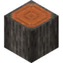 Acacia Log.png: Inventory sprite for Acacia Log in Minecraft as shown in-game linking to Acacia Log with description: Acacia Log