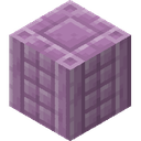 Purpur Pillar.png: Inventory sprite for Purpur Pillar in Minecraft as shown in-game
