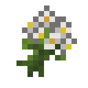 Azure Bluet.png: Inventory sprite for Azure Bluet in Minecraft as shown in-game linking to Azure Bluet with description: Azure Bluet