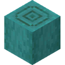 Stripped Warped Stem.png: Inventory sprite for Stripped Warped Stem in Minecraft as shown in-game linking to Stripped Warped Stem with description: Stripped Warped Stem