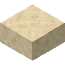 Smooth Sandstone Slab.png: Inventory sprite for Smooth Sandstone Slab in Minecraft as shown in-game linking to Smooth Sandstone Slab with description: Smooth Sandstone Slab