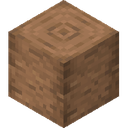 Stripped Jungle Log.png: Inventory sprite for Stripped Jungle Log in Minecraft as shown in-game linking to Stripped Jungle Log with description: Stripped Jungle Log