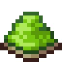 Lime Dye.png: Inventory sprite for Lime Dye in Minecraft as shown in-game linking to Lime Dye with description: Lime Dye