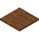 Brown Carpet.png: Inventory sprite for Brown Carpet in Minecraft as shown in-game linking to Brown Carpet with description: Brown Carpet