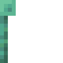Oxidized Lightning Rod.png: Inventory sprite for Oxidized Lightning Rod in Minecraft as shown in-game