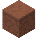 Red Sandstone Stairs.png: Inventory sprite for Red Sandstone Stairs in Minecraft as shown in-game linking to Red Sandstone Stairs with description: Red Sandstone Stairs